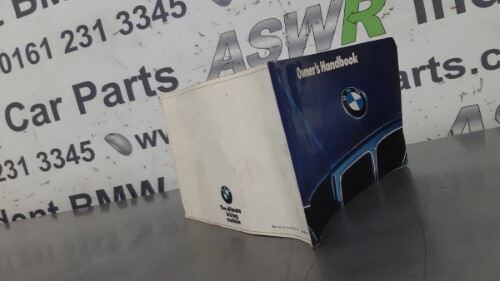 BMW E34 5 SERIES Owners Handbook