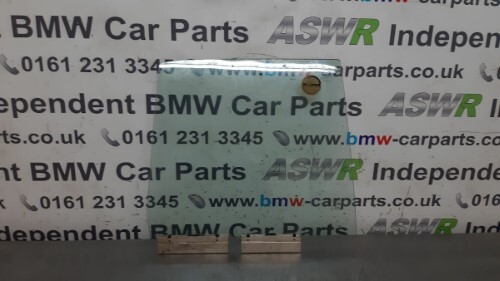 BMW E34 5 SERIES O S R Drivers Side Rear Door Glass