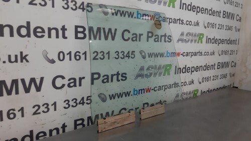 BMW E34 5 SERIES O S R Drivers Side Rear Door Glass