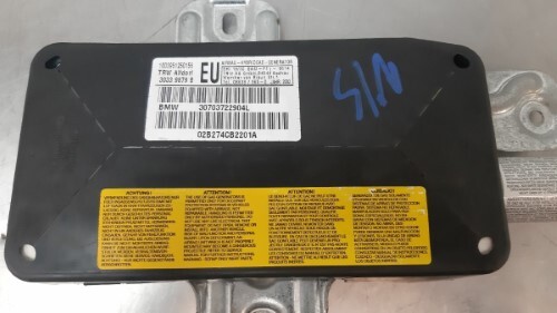 BMW 3 SERIES Door Safety Bag E46 Passenger Side Front N/S/F