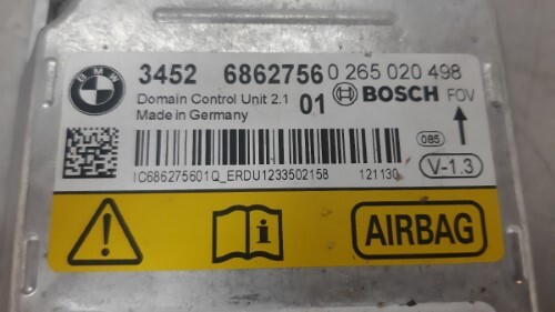 BMW Airbag ECU Control Unit 1 2 3 4 SERIES F20 F22 F30 F32 F33