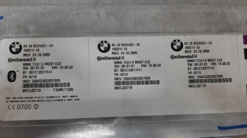 BMW Bluetooth Handsfree Module E87 E90 E91 1 3 SERIES