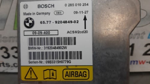 BMW Airbag ECU Module Control Unit E70 E71 X5 X6