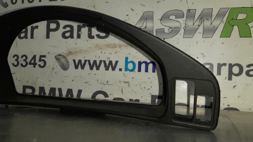 BMW E31 8 SERIES Instrument Cluster Speedo Clock Surround