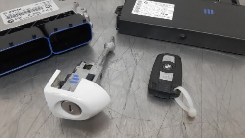 BMW E87 E90 1 3 SERIES N47 MANUAL Engine ECU CAS Kit