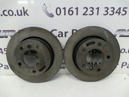 BMW E46 3 SERIES Pair Of Rear Brake Discs