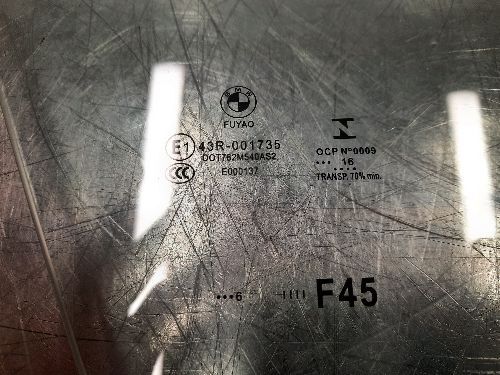 BMW 2 SERIES F45 Active Tourer Door Glass Front O/S Drivers Side
