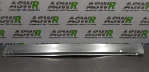 BMW E30 3 SERIES 4dr N S Passenger Side Outer Sill Cover