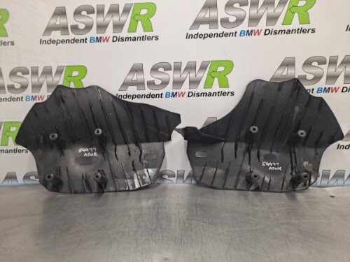 BMW Suspension Splash Guards Pair F20 F22 F30 F32 F36 1 2 3 4 SERIES