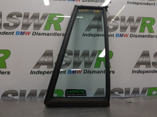 BMW E30 3 SERIES Touring Rear Door Quarter Glass O/S Drivers Side