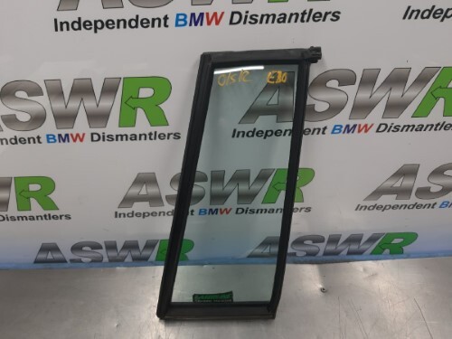BMW E30 3 SERIES Touring Rear Door Quarter Glass O/S Drivers Side