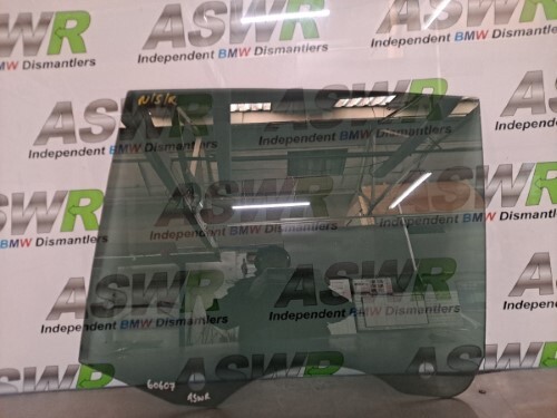 BMW F07 5 SERIES GT Rear Door Window Glass N/S Passenger Left