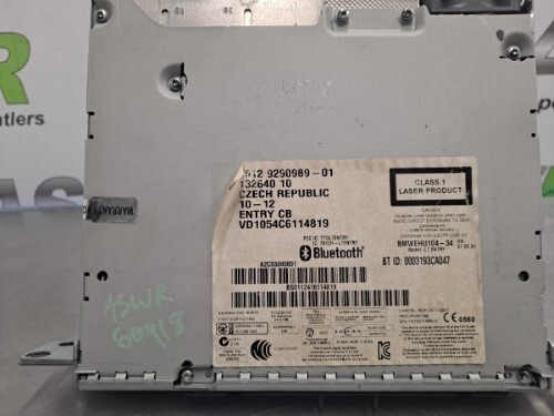 BMW F30 3 SERIES CD player SPARES OR REPAIRS