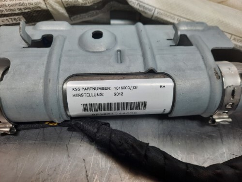 MINI R60 Countryman Curtain Roof Bag O/S Drivers Right