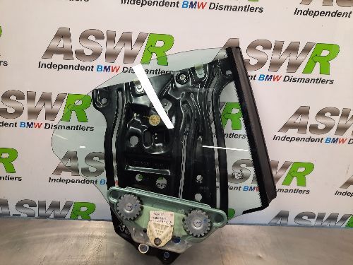 BMW Rear Quarter Window Regulator O/S Drivers F12 6 SERIES Cab