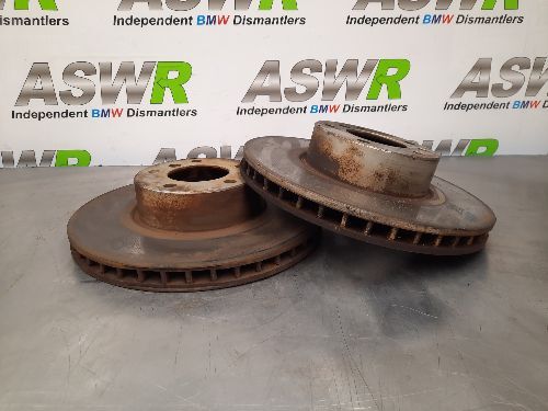 BMW E31 8 SERIES Pair Of Ventilated Front Brake Discs 324X30