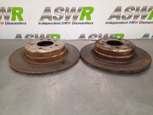 BMW E31 8 SERIES Pair Of Rear Brake Discs (324X12)