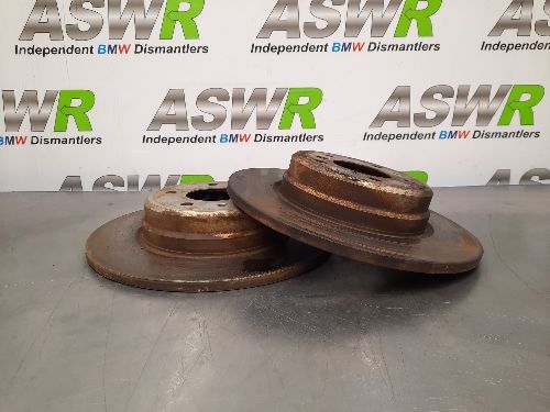 BMW E31 8 SERIES Pair Of Rear Brake Discs (324X12)