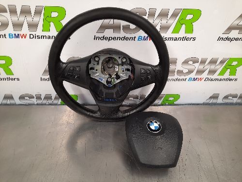 BMW E70 X5 Steering Wheel Leather Multi Function
