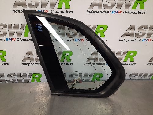 BMW E70 X5 N S R Passenger Side Rear Quarter Glass
