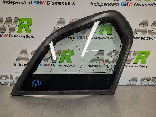 BMW E70 X5 N S R Passenger Side Rear Quarter Glass