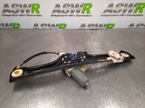 BMW E70 X5 N S R Passenger Side Rear Window Regulator & Motor