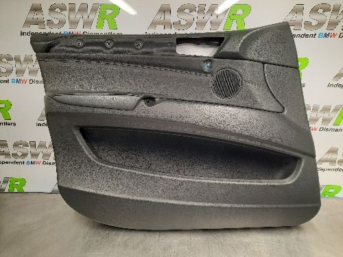 BMW E71 X6 N S F Passenger Side Front Leather Door Card