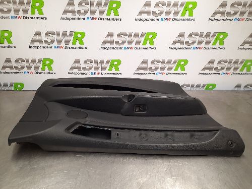 BMW E71 X6 N S F Passenger Side Front Leather Door Card
