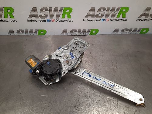 BMW E36 3 SERIES Electric Window Regulator Rear O/S Drivers
