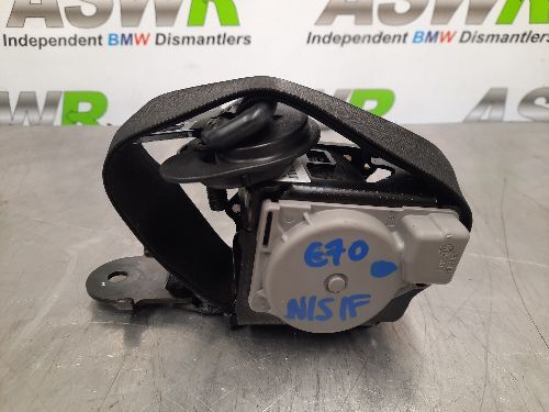 BMW E70 X5 E71 X6 Seat Belt Front N/S Passenger Left
