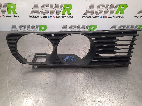 BMW Front Headlight Grille 3 SERIES E30 O/S/F Drivers Side
