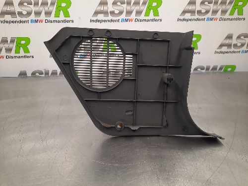BMW E31 8 SERIES Footwell Speaker Trim Grey N/S Passenger Side