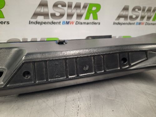 BMW Z3 ROADSTER Bootlid Trim Panel & Warning Triangle