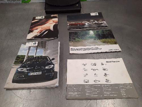 BMW E87 1 SERIES Owners Handbook Pack With Wallet