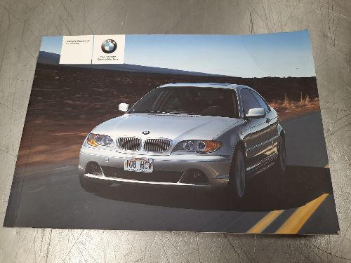 BMW E46 3 SERIES Coupe Owners Manual & Wallet