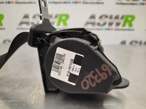 BMW F30 3 SERIES Saloon Rear Centre Seat Belt Reel