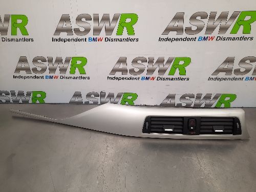 BMW Interior Dash Trim Set Brushed Aluminium F30 F31 F32 F36 Pre LCI