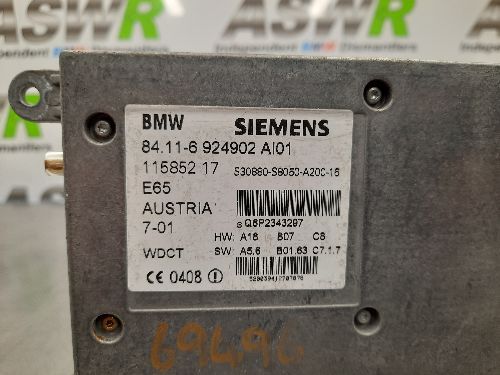 BMW E65 E66 7 SERIES Phone Transmitter Receiver Siemens BIT II