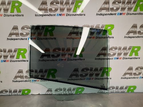BMW E65 7 SERIES Drivers Side Rear Door Glass O/S/R