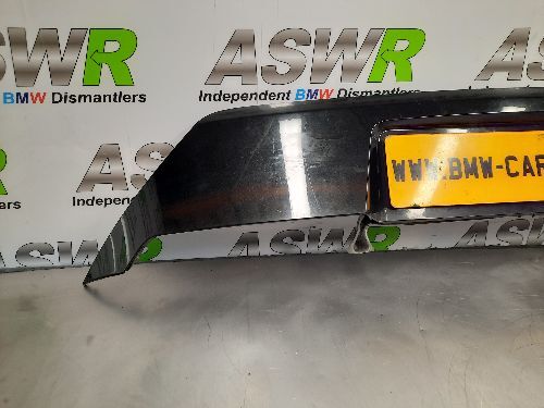 BMW E65 E66 7 SERIES Rear Bootlid Panel Number Plate Holder