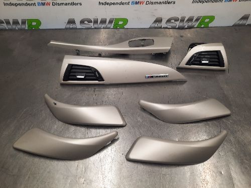 BMW F20 1 SERIES 5dr LCI Dashboard Trim Set Silver