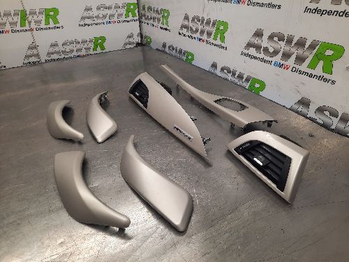 BMW F20 1 SERIES 5dr LCI Dashboard Trim Set Silver
