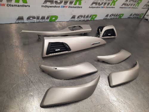 BMW F20 1 SERIES 5dr LCI Dashboard Trim Set Silver
