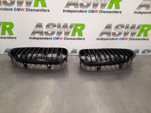 BMW Kidney Grilles E60 E61 5 SERIES Pair in Black