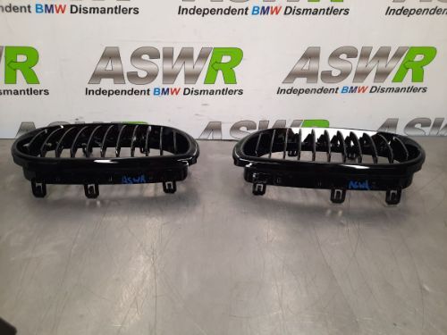 BMW Kidney Grilles E60 E61 5 SERIES Pair in Black