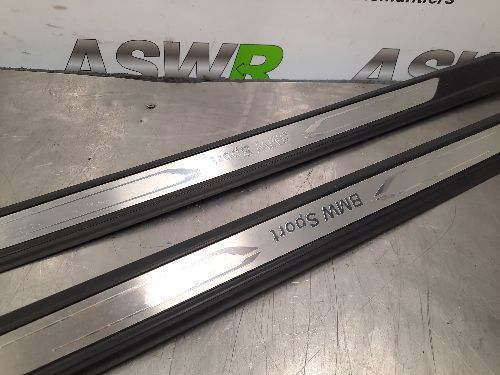 BMW Entrance Kick Plates Sill Trim Pair Sport F21 1 SERIES 3dr