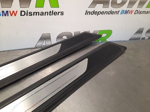 BMW Entrance Kick Plates Sill Trim Pair Sport F21 1 SERIES 3dr