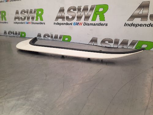 BMW E30 3 SERIES Rear Quarter Window Trim N/S Passenger Side