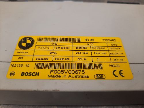 BMW Electric Tailgate Control Module F07 F10 F01 F02 5 7 SERIES