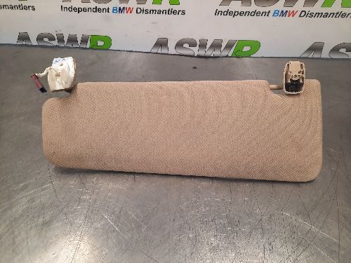 BMW Sun Visors Pair Oyster F01 F02 F04 7 SERIES